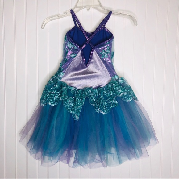 CURTAIN CALL COSTUME leotard embroidered tutu Item# 0019 - Picture 2 of 4